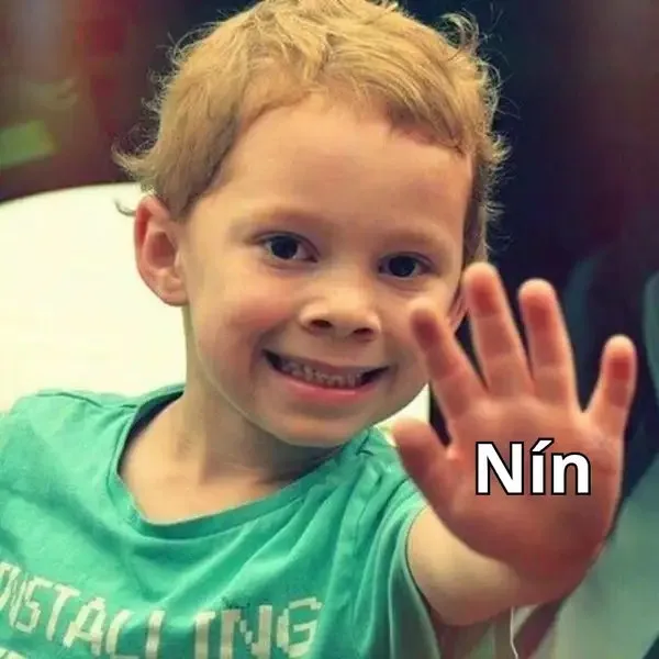 meme nín em bé