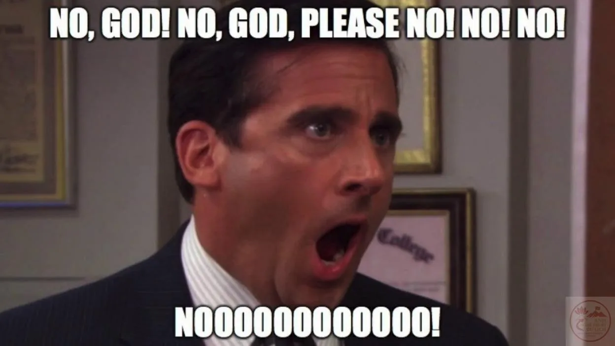 meme no screaming