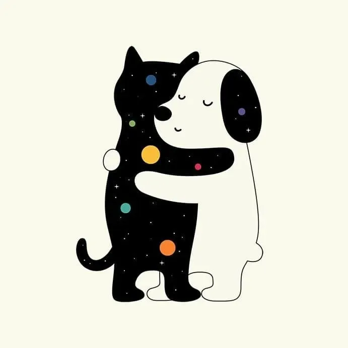 meme ôm cute