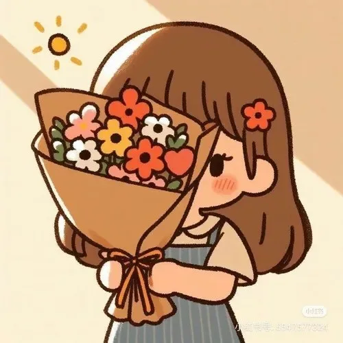 cute meme tặng hoa