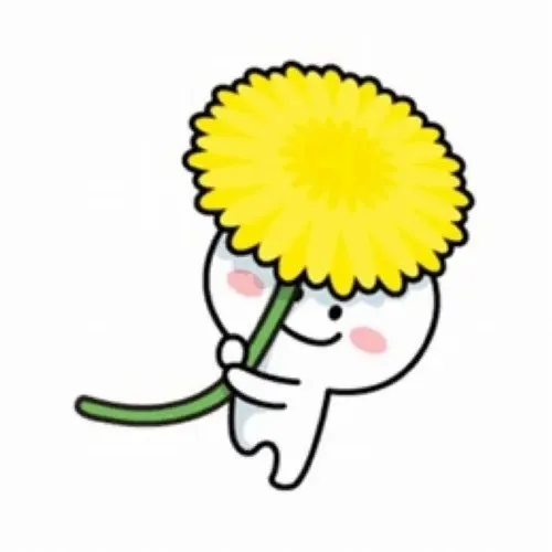 cute meme tặng hoa
