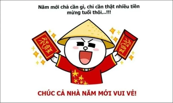 avatar tết meme