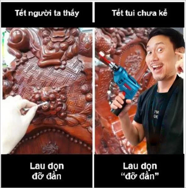 meme ngày tết