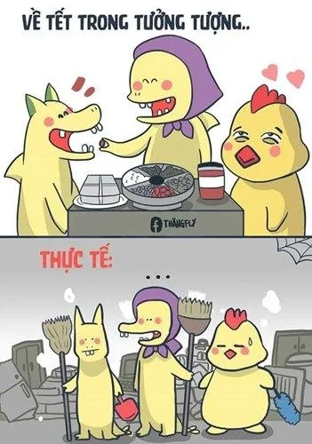 meme ngày tết