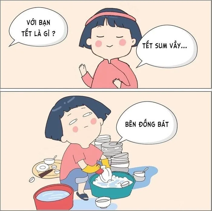 meme ngày tết