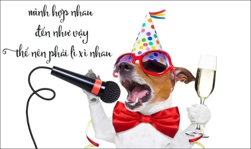 meme lì xì tết