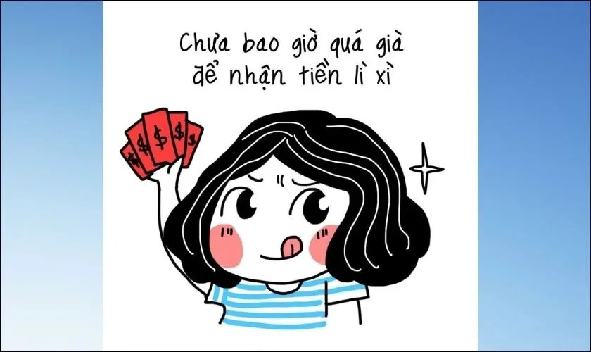 meme lì xì tết