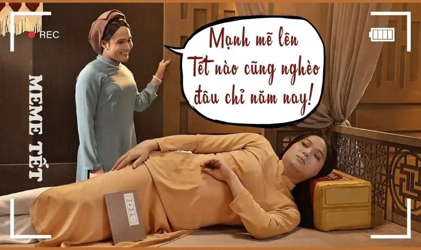 meme thưởng tết