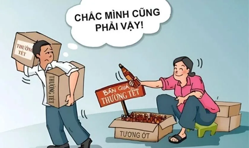 meme thưởng tết