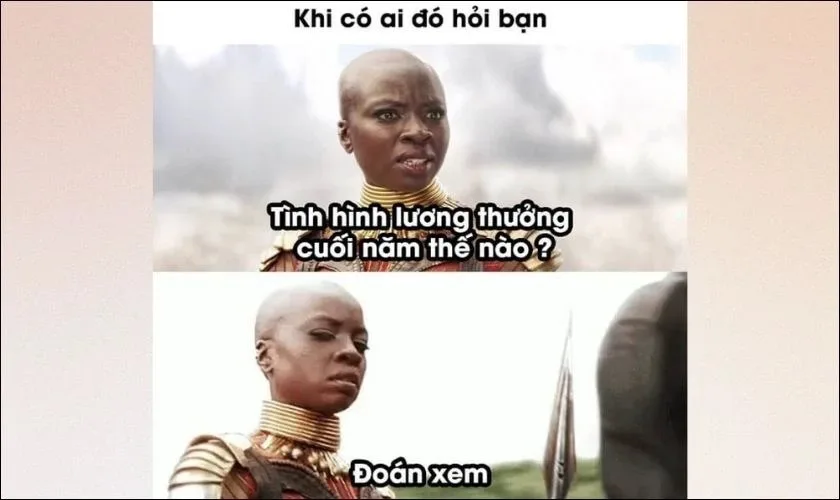 meme thưởng tết