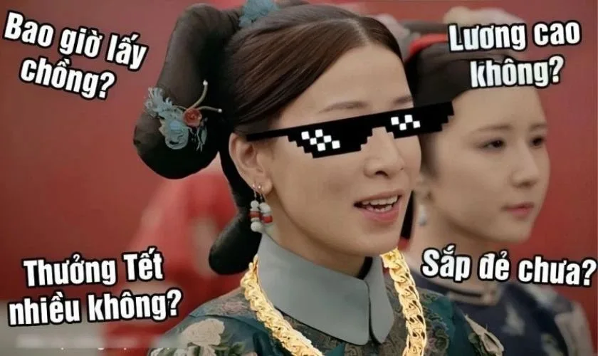 meme ngày tết