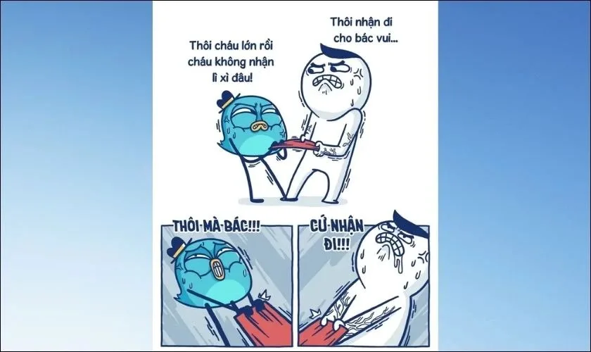 meme lì xì tết