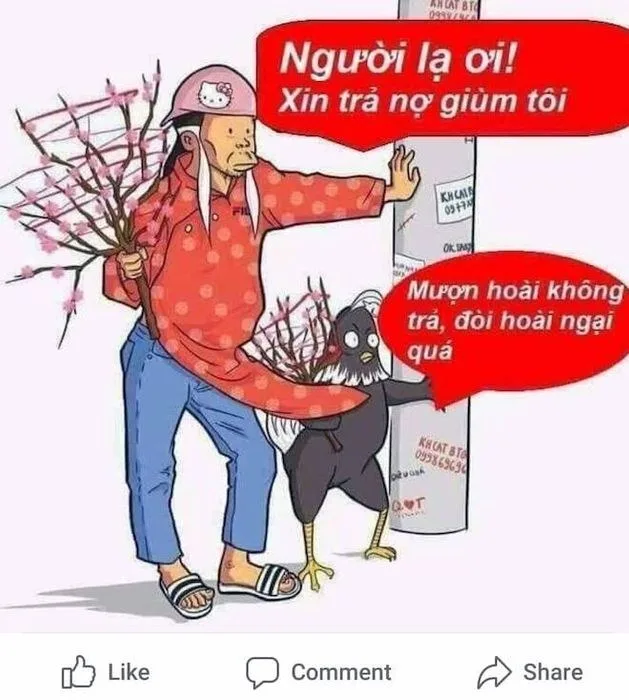 meme thưởng tết