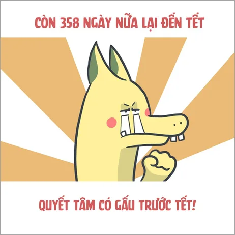 meme hết tết