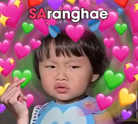 meme bắn tim