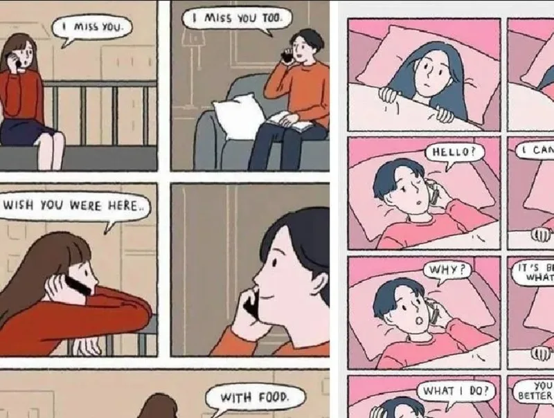 meme thả tim