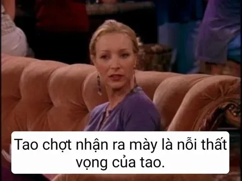 meme thất vọng