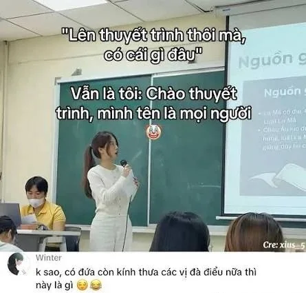 meme thuyết trình