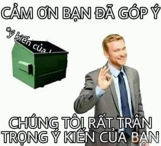meme cảm ơn thuyết trình