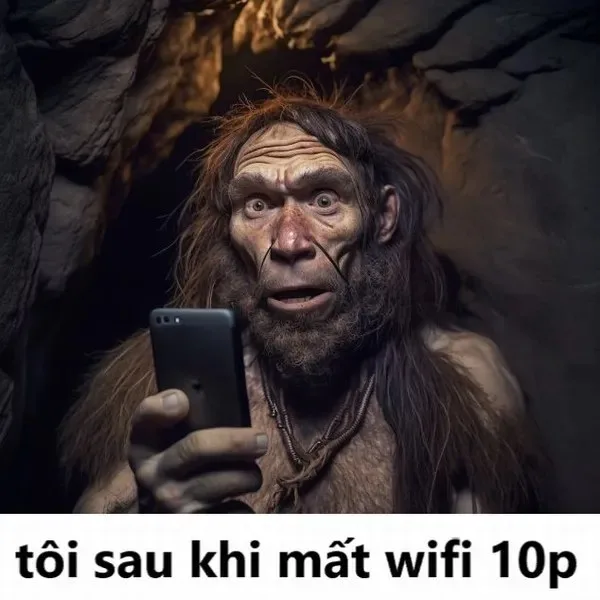 người tối cổ meme