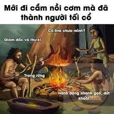 người tối cổ meme