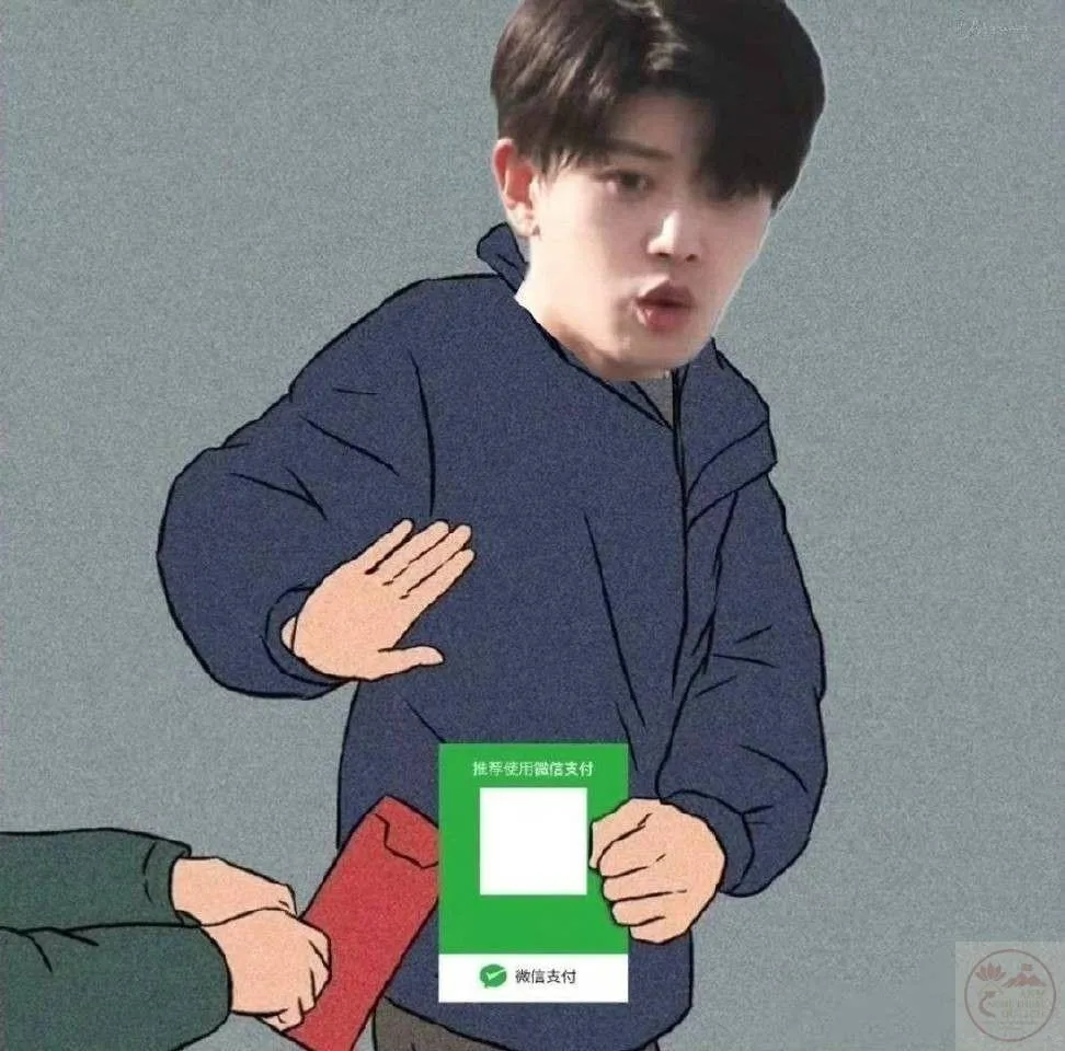 meme từ chối lì xì