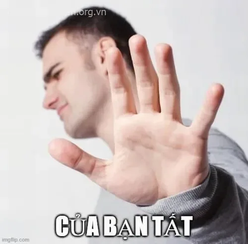 meme từ chối