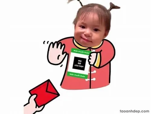 meme từ chối lì xì