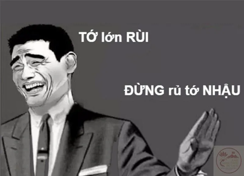 meme từ chối rượu bia