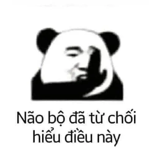 meme từ chối hiểu