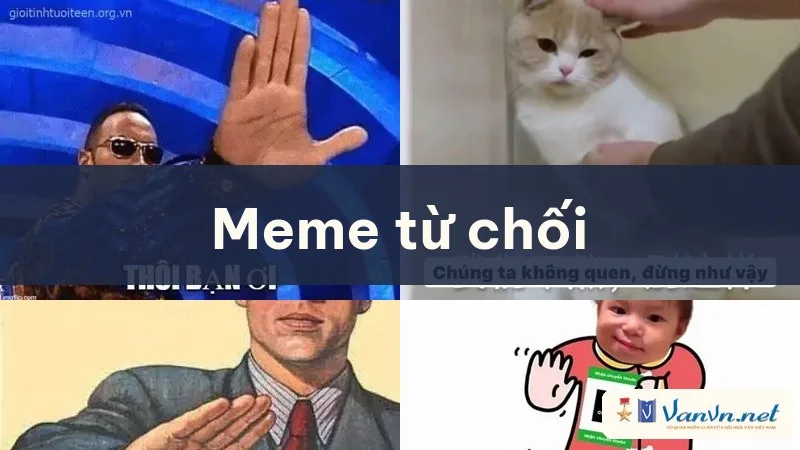 meme từ chối