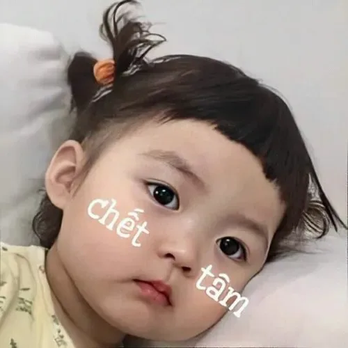 meme em bé tủi thân