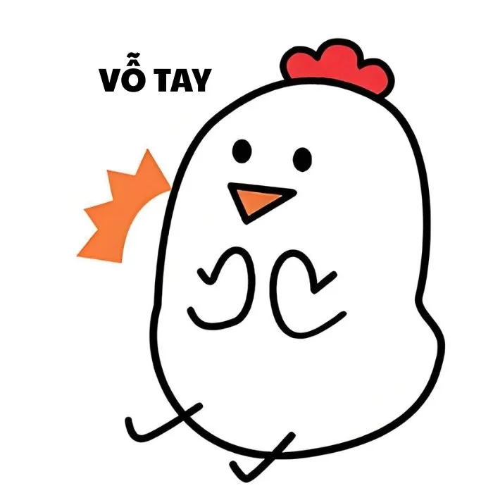 meme vỗ tay cute