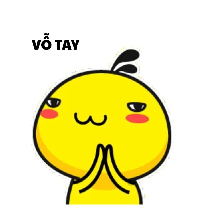 meme vỗ tay cute