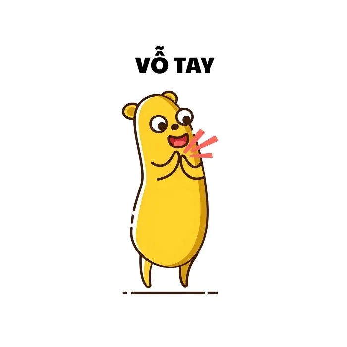 meme vỗ tay cute