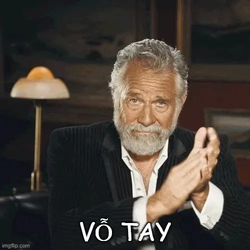 meme vỗ tay mỉa mai