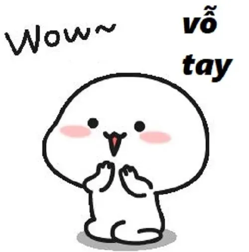 meme vỗ tay cute