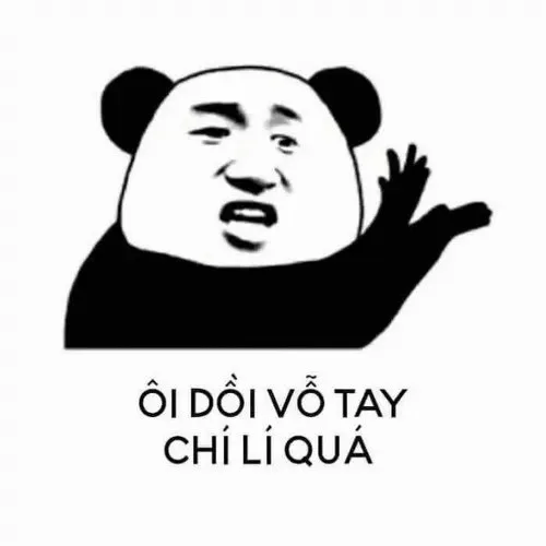 meme vỗ tay gấu trúc