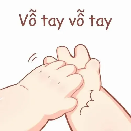 meme vỗ tay cute