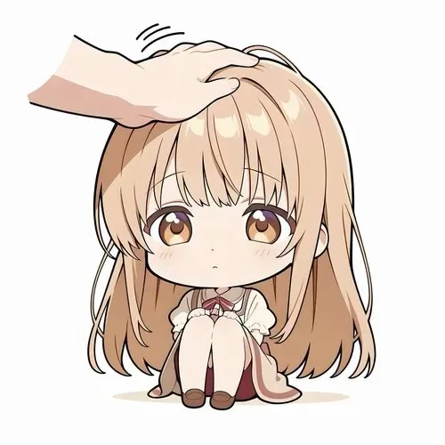 xoa đầu waifu meme
