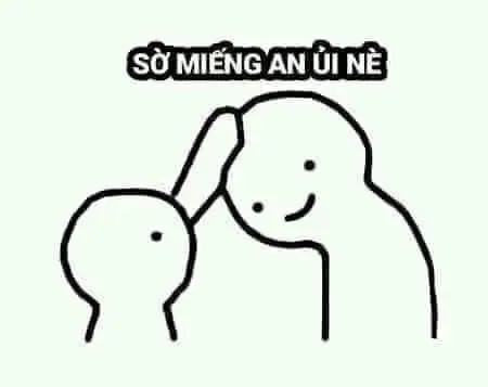 meme xoa đầu