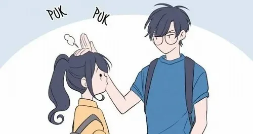 xoa đầu meme nhẹ nhàng