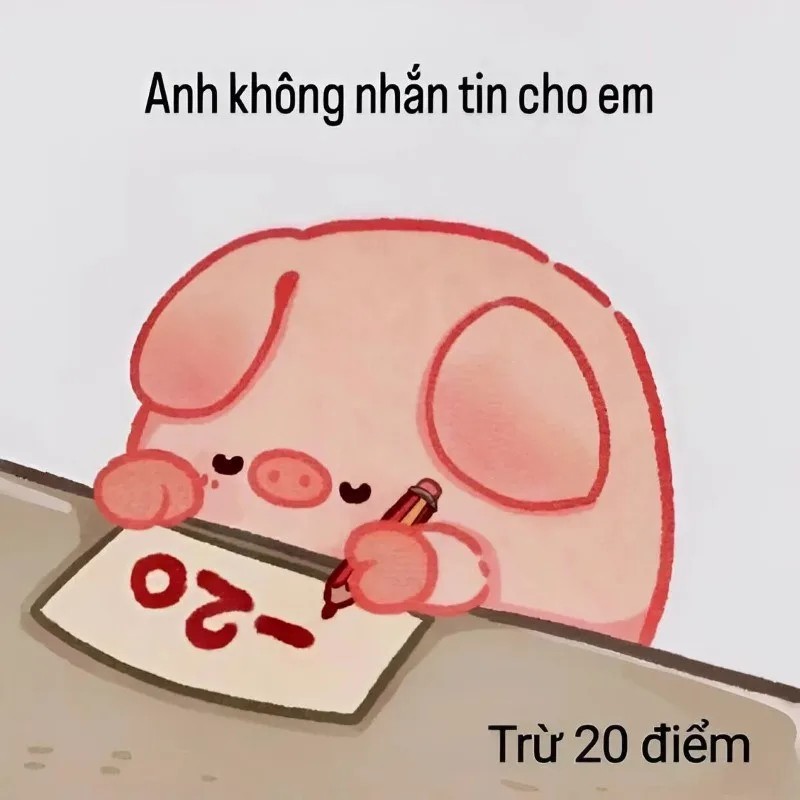 meme tình yêu hài hước