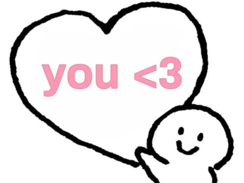 meme tình yêu cute