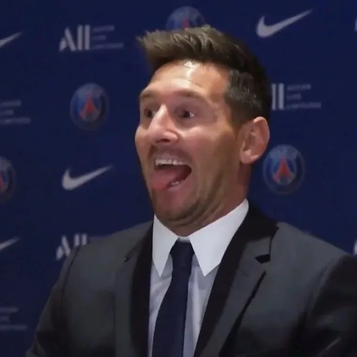 messi meme face