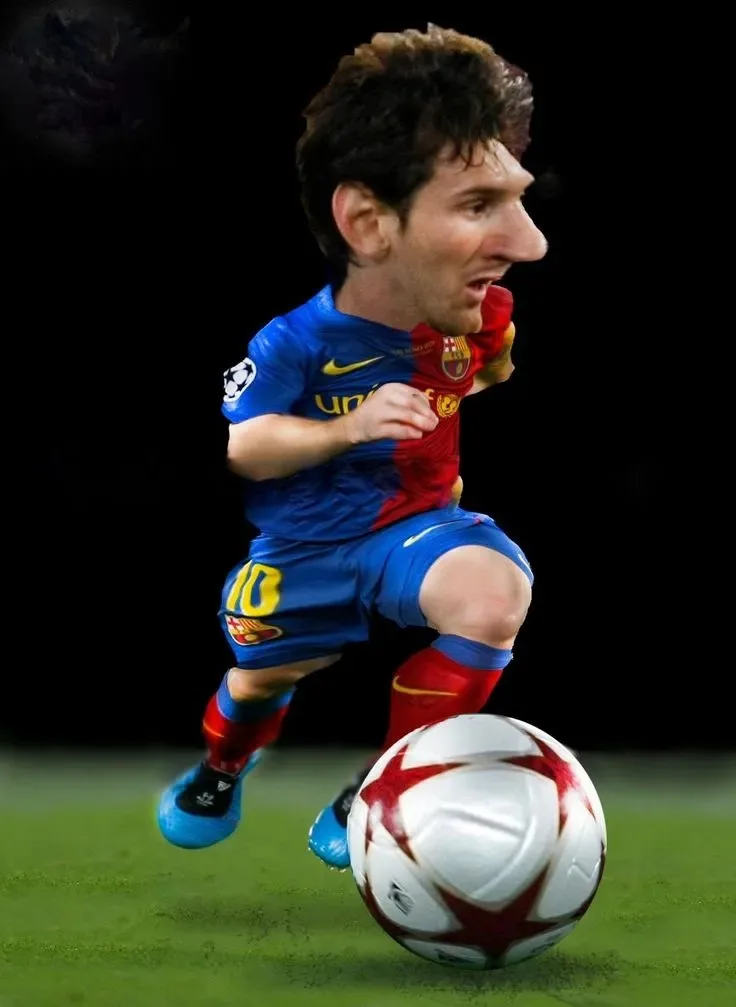 ảnh chế messi