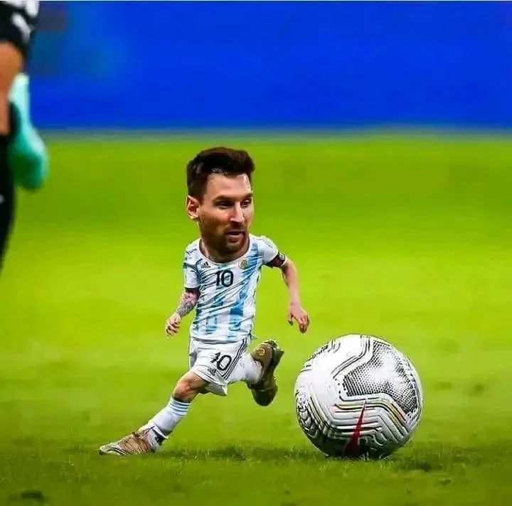 ảnh chế messi
