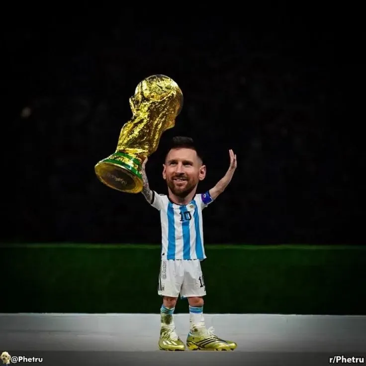 ảnh chế messi