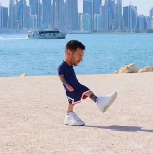 ảnh chế messi