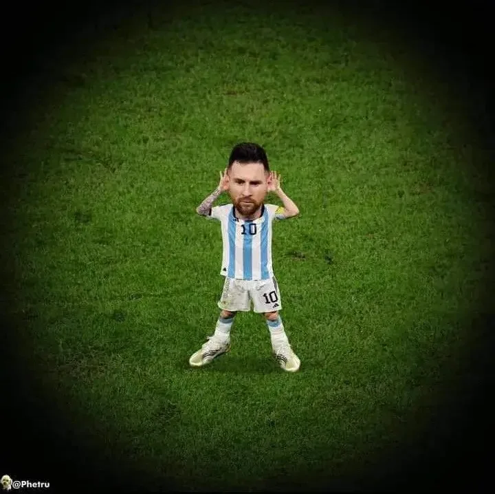 ảnh chế messi